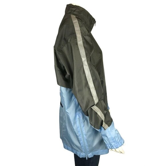 Disney Parks Windbreaker Jacket Size XS/S 1/2 Zip Vented Packable Gray - Picture 2 of 12